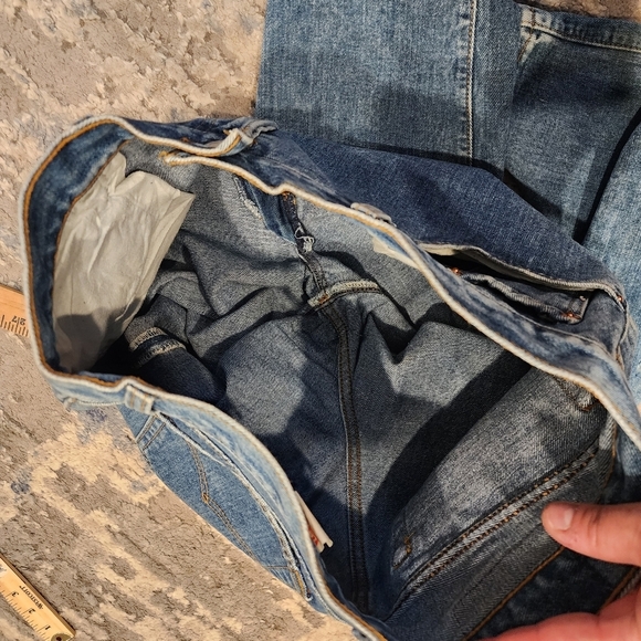 Vintage 90s Levi's Button Fly Highrise Mom Jean Size 15 (Modern 10-ish) - Picture 12 of 16